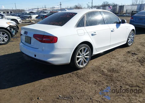 2014 Audi A4 2.0T Premium из США, поврежденный, VIN WAUFFAFL3EN045022